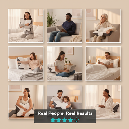 Orthopedic Memory Foam Neck Pillow for Sleep and Support